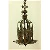 Image 2 : 2 Cast Brass Chandeliers