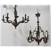 Image 1 : 2 Louis XV Style Bronze Chandeliers