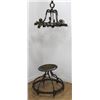 Image 1 : 2 Early 20th Cent. Baroque Style Ceiling Fixtures