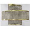 Image 2 : 2 Mid-Century Brass Chandeliers