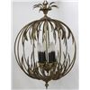 Image 3 : 2 Mid-Century Brass Chandeliers