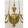 Image 3 : :Neoclassic Style Bronze 6-Light Chandelier
