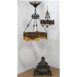 3 Spanish Baroque Style Chandeliers