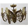 Image 4 : 4 French Cast Brass Chandeliers
