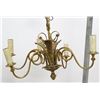 Image 5 : 4 French Cast Brass Chandeliers