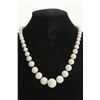 Image 1 : Angel Blush Coral Graduated Bead Necklace