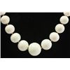 Image 2 : Angel Blush Coral Graduated Bead Necklace