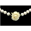 Image 3 : Angel Blush Coral Graduated Bead Necklace