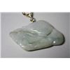 Image 2 : :14K Gold & Jade Fish Pendant