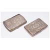 Image 1 : 2 Antique Fine Quality Filigree Silver Cases