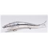 Image 1 : Large Judaica Sterling Silver Fish Form Spice Box