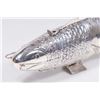 Image 2 : Large Judaica Sterling Silver Fish Form Spice Box