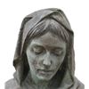 Image 3 : Bronze Garden Statue of Kneeling Woman Praying