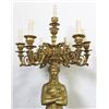 Image 3 : Pair Empire Style Egyptian Revival Candelabra