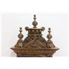 Image 2 : Walnut Carved Wall Clock with Westminster Chimes