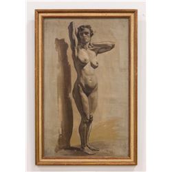 Mel Mitchell, Nude