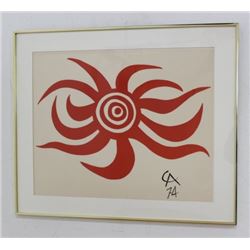 Alexander Calder, "Sunburst"