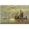 Image 2 : Gustave de Breanski, "On the Scheldt" Fishing Boats