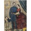 Image 2 : Currier & Ives Handcolored Print, "The Brave Wife"