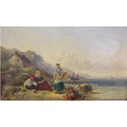 Coastal Landscape with Figures