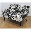 Image 2 : 2-Piece Faux Leopard Upholstered Salon Set