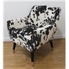 Image 3 : 2-Piece Faux Leopard Upholstered Salon Set