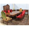 Image 1 : 12-Piece Marble Top Dining Room Set