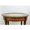 Image 2 : Bronze Mounted Inlaid Round Side Table