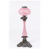 Image 1 : American Overlay Pink & White Lamp