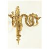 Image 6 : :Pair Bronze 3-Light Figural Sconces