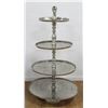Image 1 : :Georgian Style Cast Aluminum 3-Tier Etagere