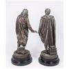 Image 6 : 2 Spelter Figures, Milton & Shakespeare