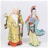 Image 1 : Pair Chinese Immortal Porcelain Figurines