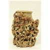Image 2 : 7 Soapstone Carved Vases & Groupings