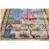 Image 2 : Chinese Silk & Wool Picture Rug/Carpet