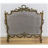 Image 2 : Brass Fire Fender & Brass Screen