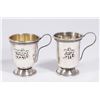 Image 2 : Assortment of Small Silver Cups