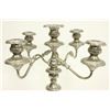 Image 3 : Pair Silverplated 4-Arm Large Candelabra