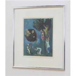 Nachum Gutman, Lithograph in Color