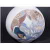 Image 2 : Lladro Canvas Vase with Bird Scene