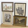Image 1 : 4 Artworks on Paper