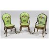 Image 2 : Miniature 5-Piece Enamel & Gilt Metal Salon Set