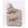 Image 1 : Mid-Century Stone Nude Bust of Woman