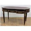 Image 2 : French Empire Style 3-Drawer Leather Top Desk