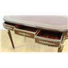 Image 3 : French Empire Style 3-Drawer Leather Top Desk