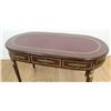 Image 4 : French Empire Style 3-Drawer Leather Top Desk