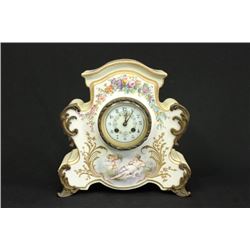 Porcelain Mantel Clock, Bailey, Banks and Biddle, Philadelphia