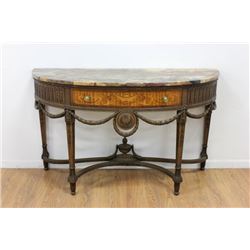 Marble Top Console