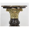 Image 3 : Pair Unusual Colored Marble Palace Size Pedestals