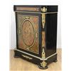 Image 2 : Pair Napoleon III Style Black Lacquer Cabinets